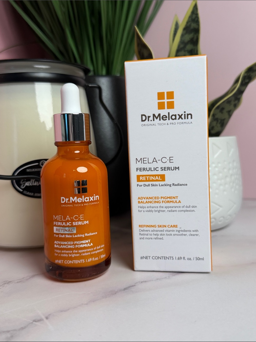 MELA-C-E Ferulic Retinal Serum — Orange Radiance